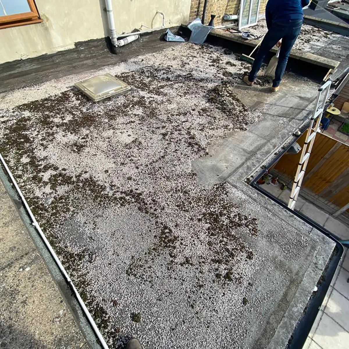 Flat Roof in Eastham